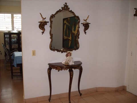 'Living room' Casas particulares are an alternative to hotels in Cuba.